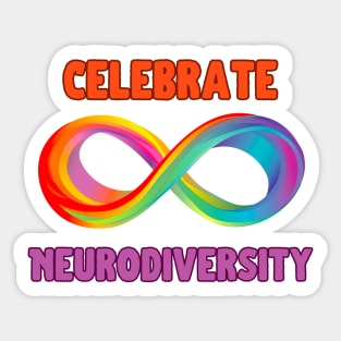 Celebrate Neurodiversity Sticker